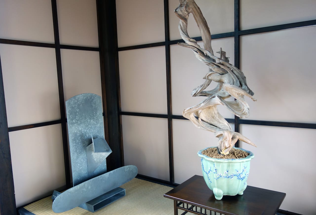 Isamu Noguchi at the Brooklyn Botanic Garden