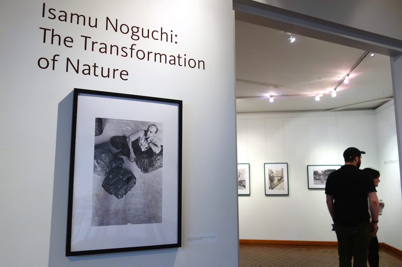 Isamu Noguchi at the Brooklyn Botanic Garden