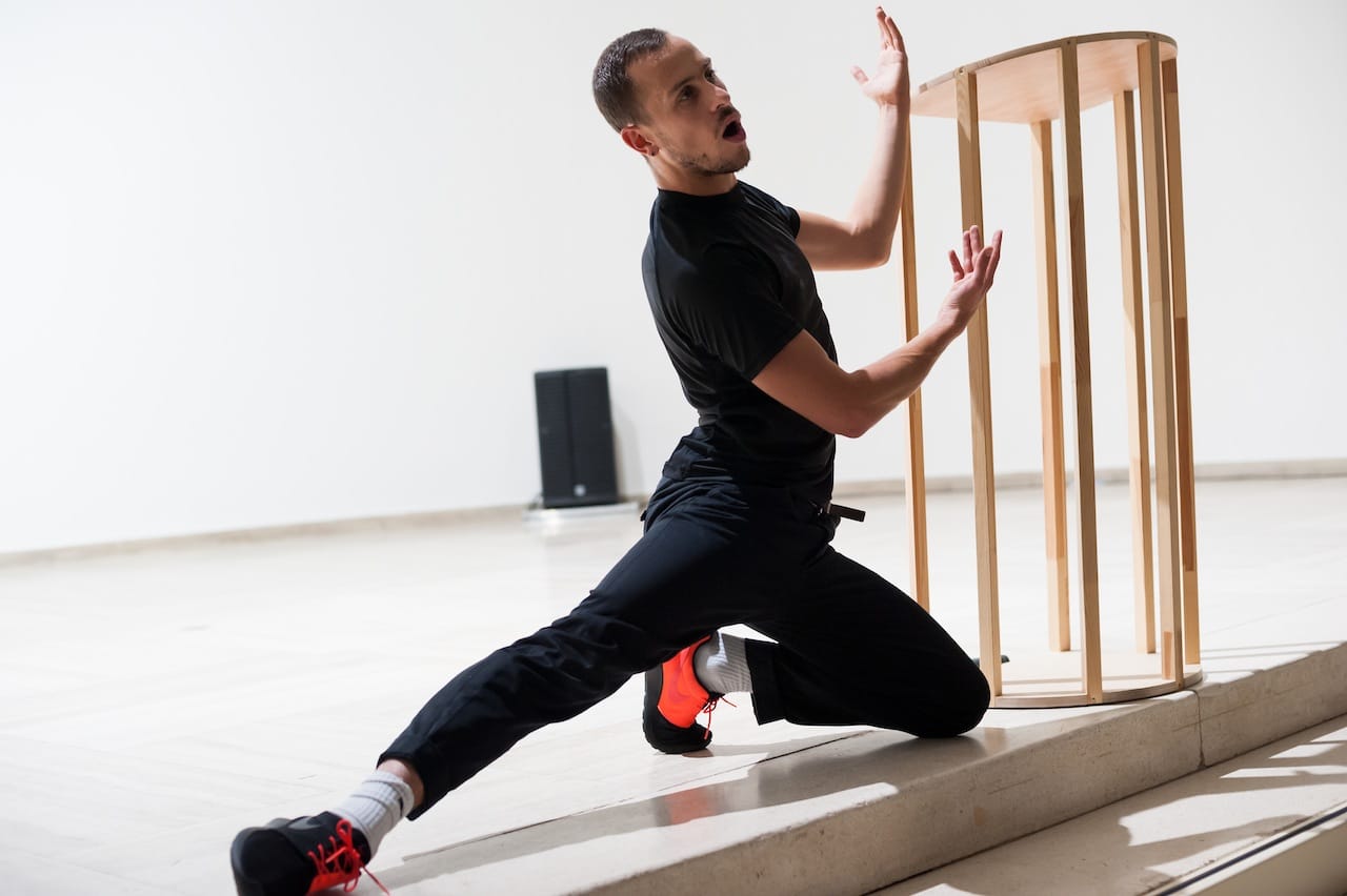 Adam Linder, "Cult to the What" (2013) Künstlerhaus Graz (via hammer.ucla.edu)