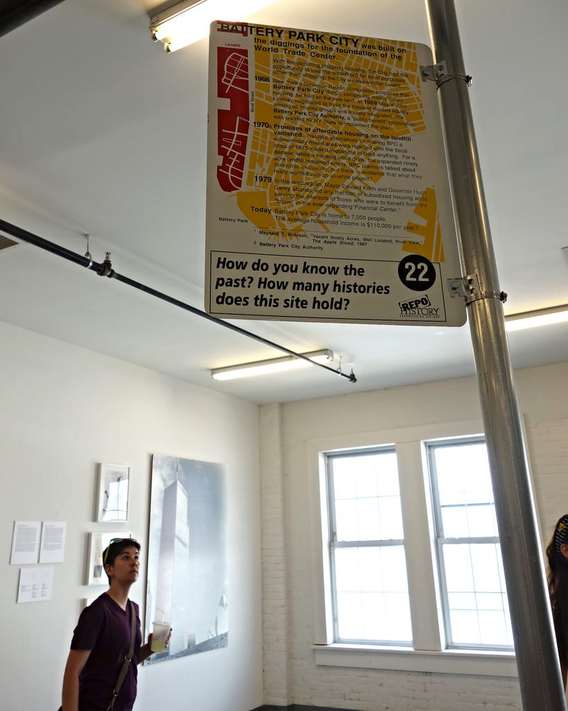 Lower Manhattan Sign Project