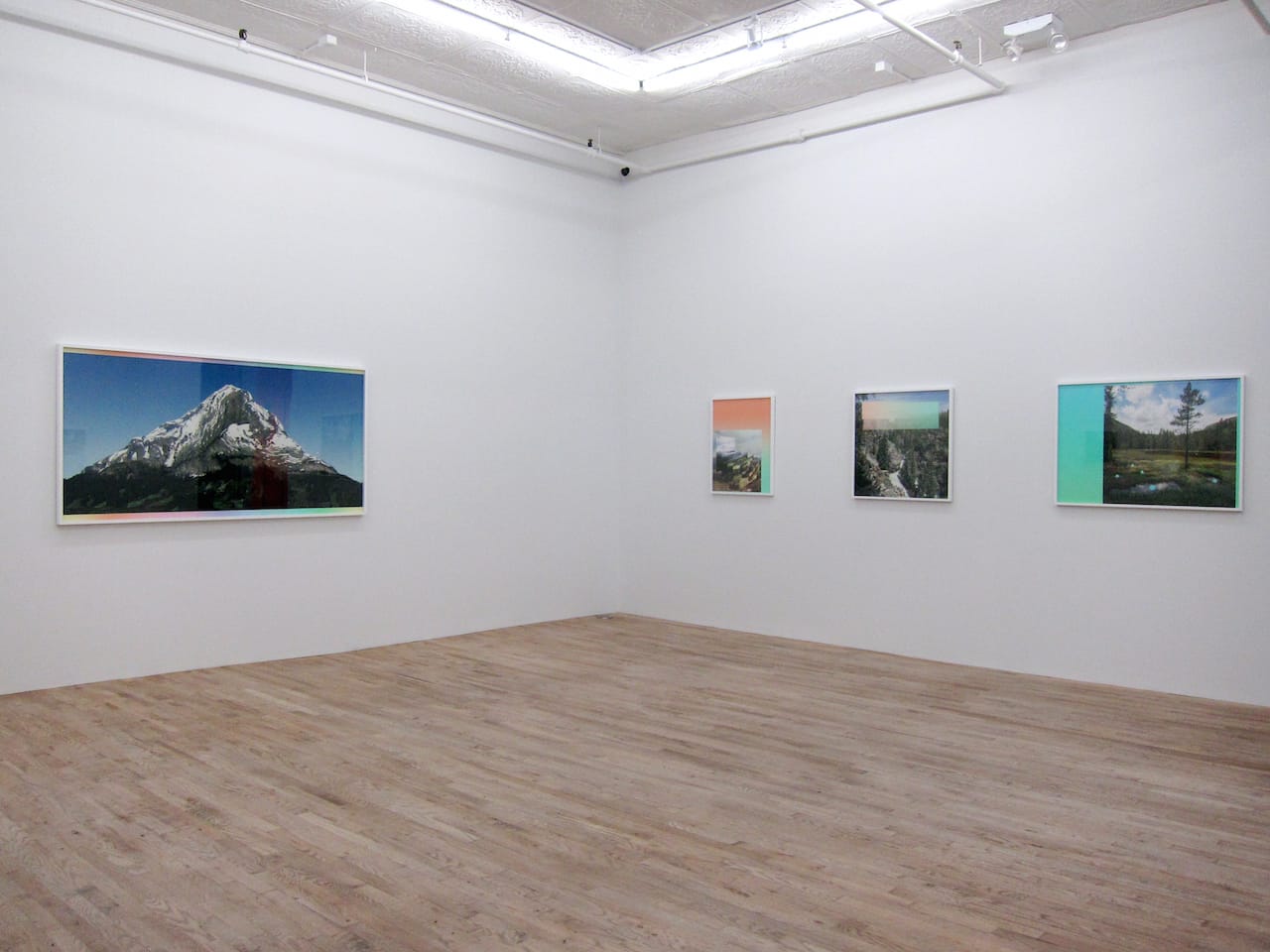 Installation view of "Emergence" at Postmasters (photo by the author for Hyperallergic)