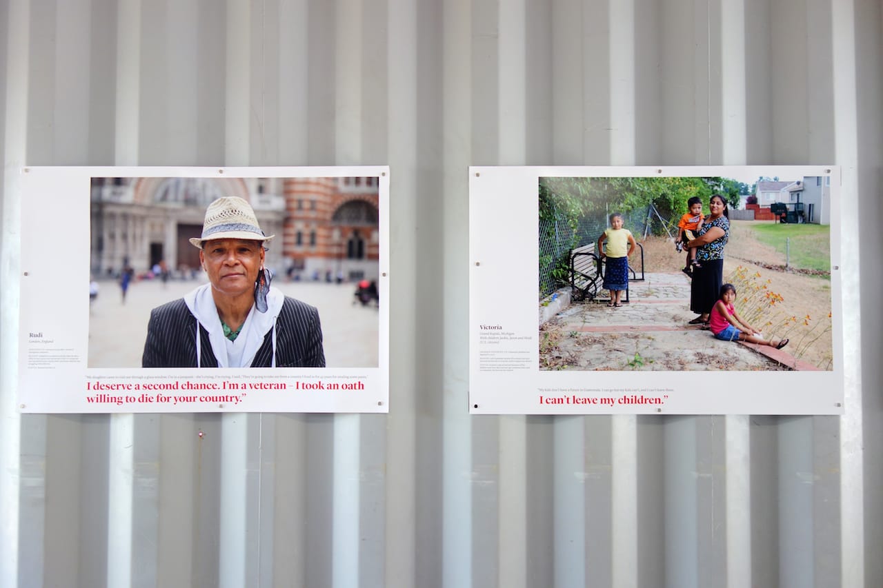 Photoville in Brooklyn Bridge Park