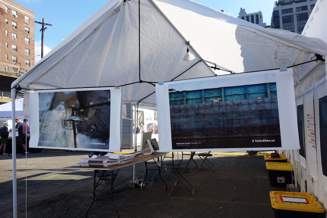 Photoville in Brooklyn Bridge Park