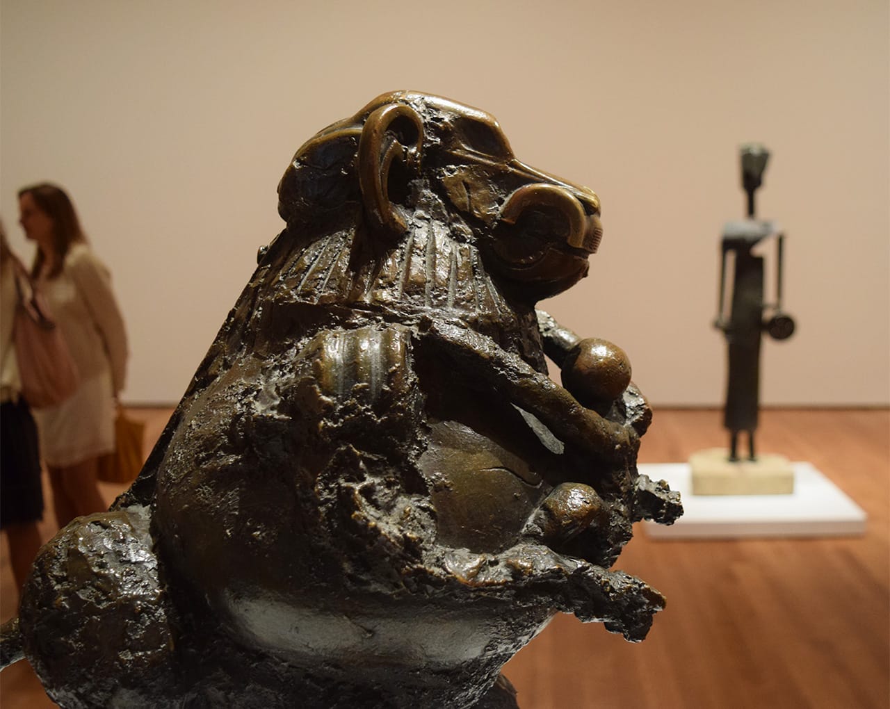 Detail of Pablo Picasso's "Baboon and Young" (1951)