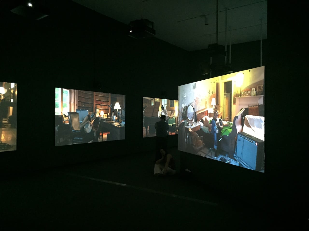 Ragnar Kjartansson, "The Visitors" (2012), nine channel HD video projection