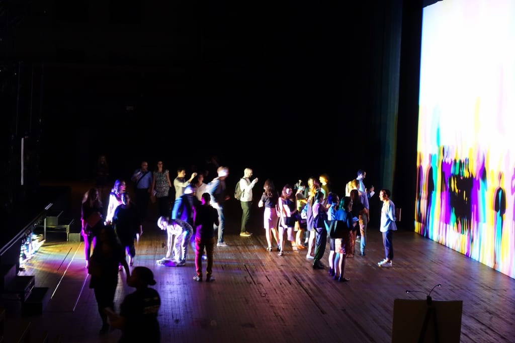 Olafur Eliasson's installation for "Tree of Codes" at the Park Avenue Armory (photo courtesy Allison Meier) 