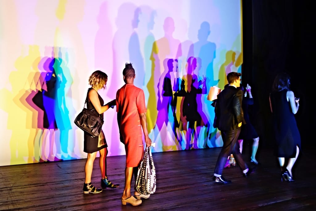 Olafur Eliasson's installation for "Tree of Codes" at the Park Avenue Armory (photo courtesy Allison Meier)