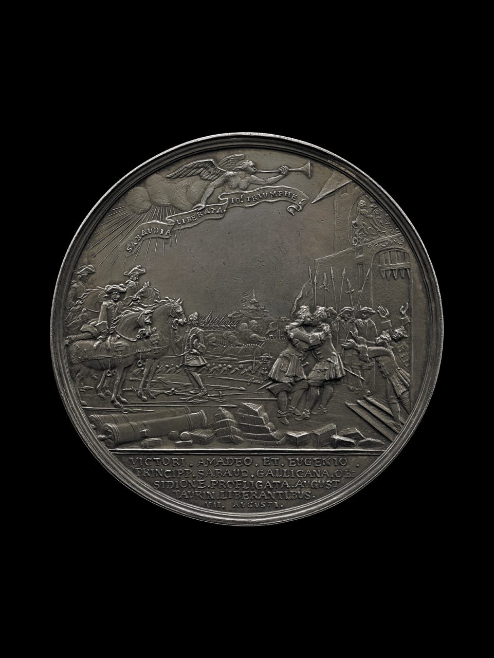 "Battle of Turin" (1706) (© The Trustees of the British Museum)