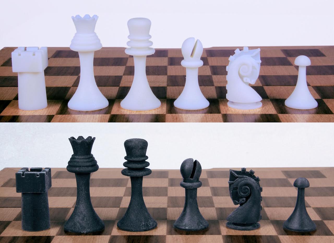  Scott Kildall and Bryan Cera, "Readymade: Duchamp Chess Pieces," (2014)