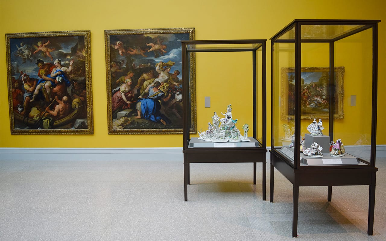 The Wadsworth Atheneum's renovated Late Baroque gallery