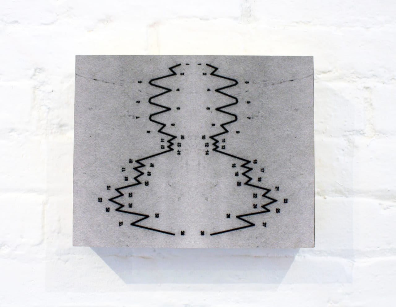 Sara Shaoul, Three Peaks and a Domed House, 2015. Pigment print on Photo Tek. Image courtesy of the artist