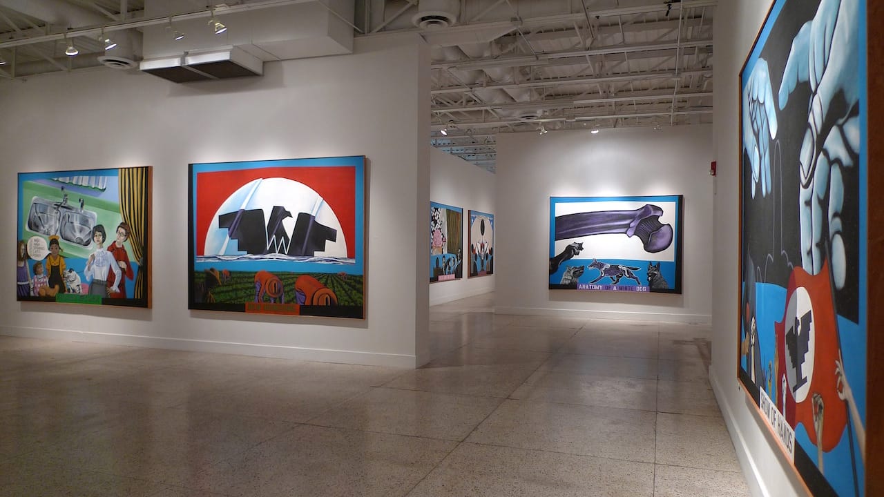 Installation view, Guadalupe Cultural Arts Center