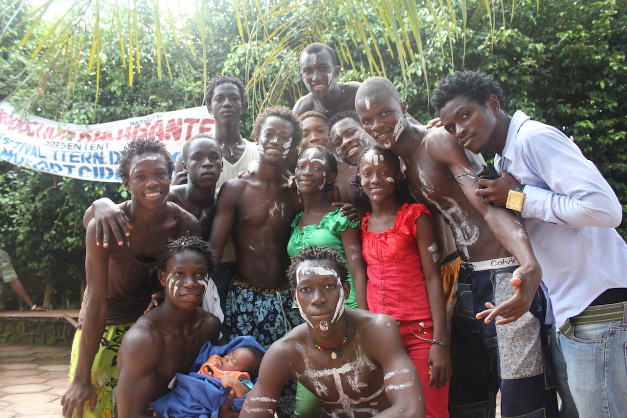 Members of Kalabante in Conakry, Guinea (photo courtesy of Northern Light Productions)