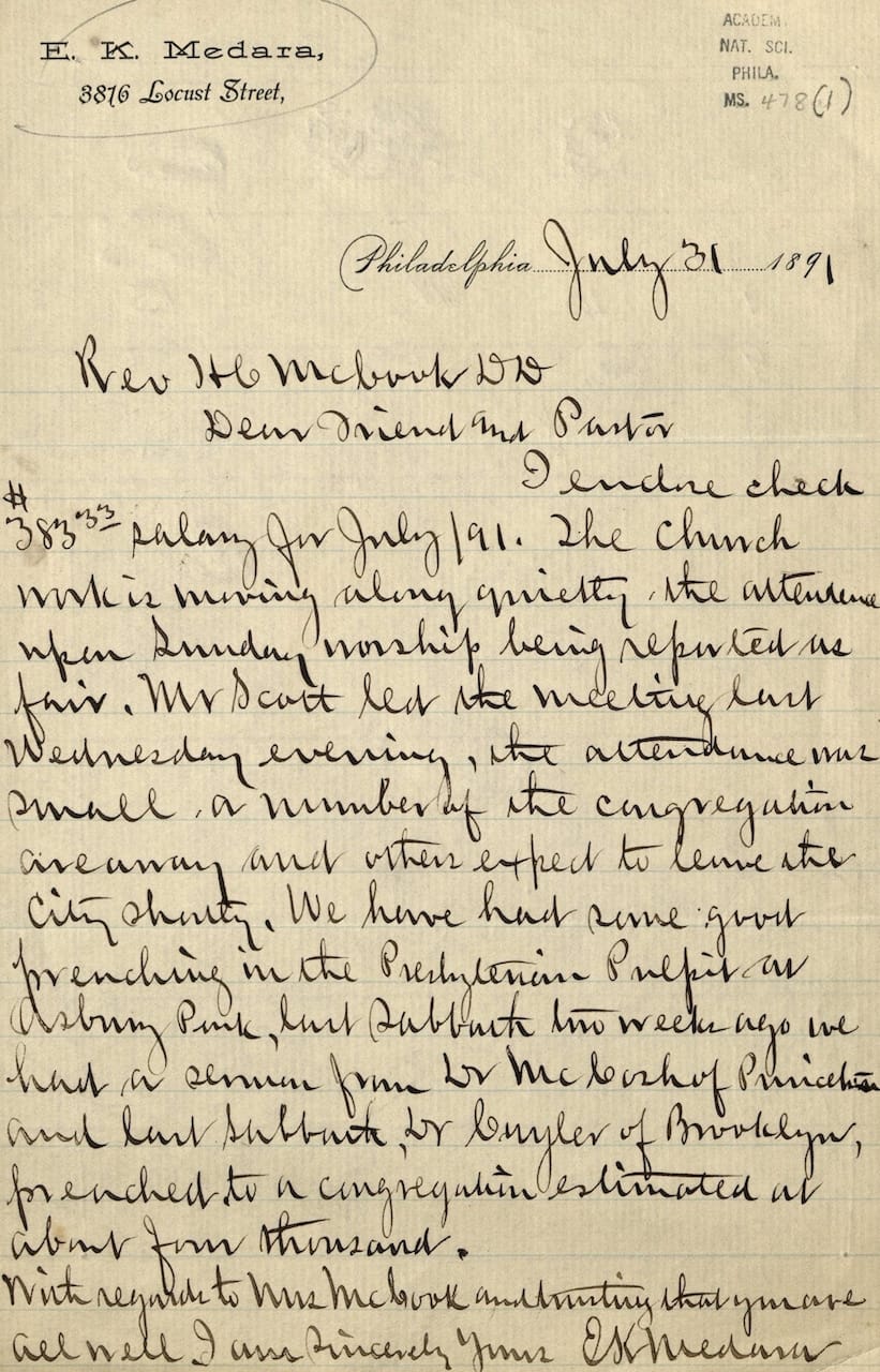 The Clergy and the Academy’s Collections