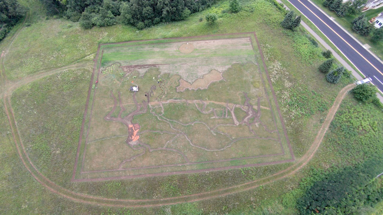 The work in progress