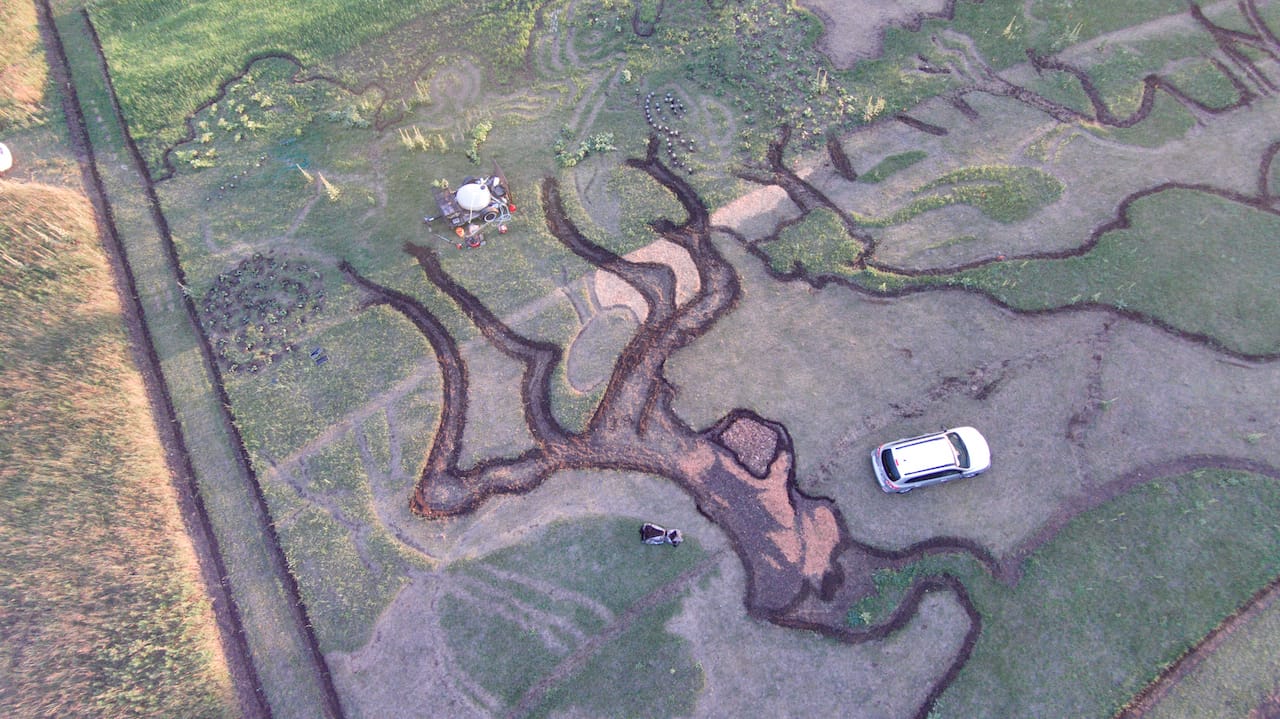 The work in progress