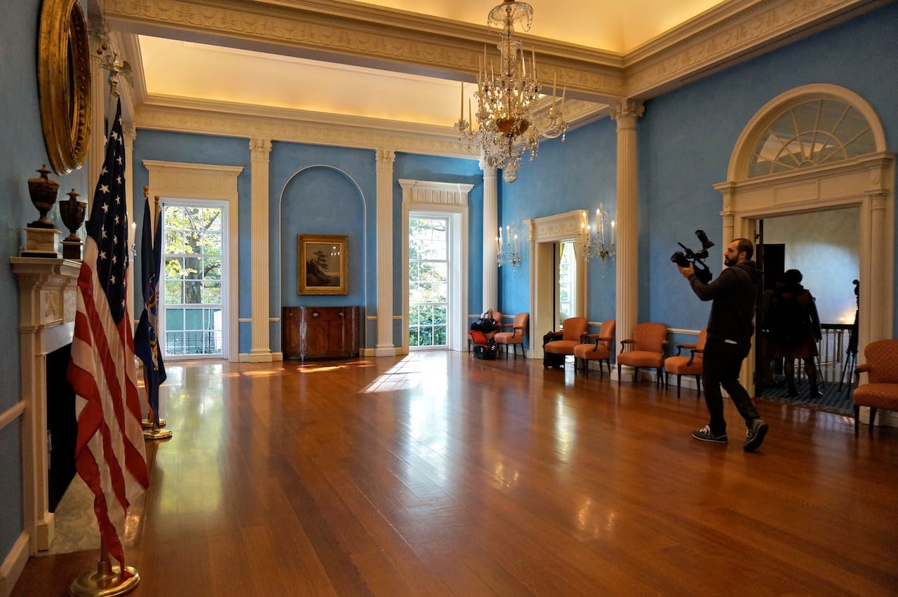 A room at Gracie Mansion