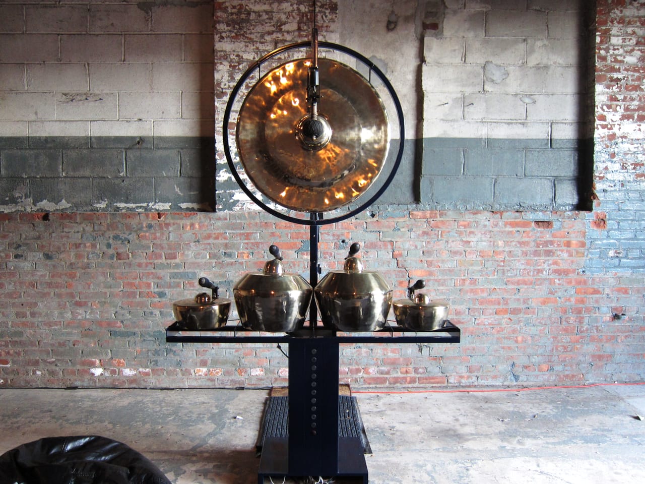 Aaron Taylor Kuffner, "The Gamelatron Urban Sanctuary" (2015) at the Chimney NYC