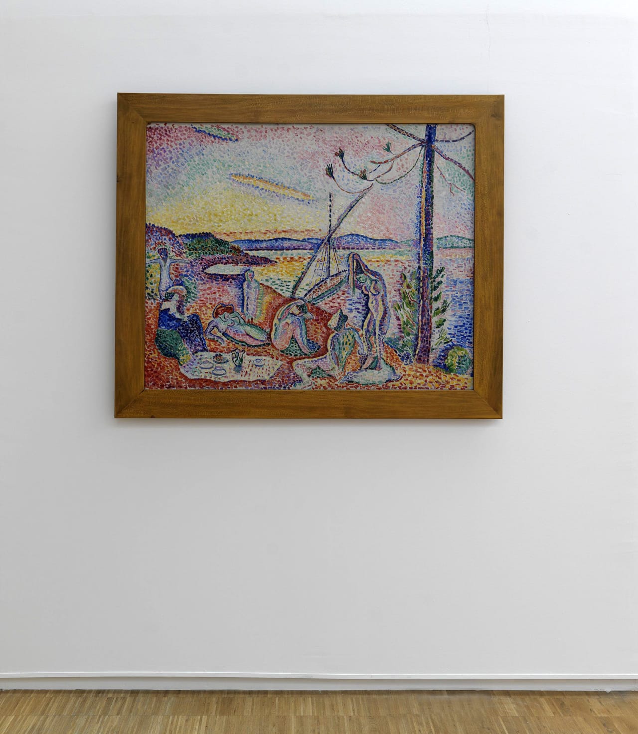 Henri Matisse, "Luxe, calme et volupté" (1904) (photo by Philippe Migeat, courtesy the Centre Pompidou)