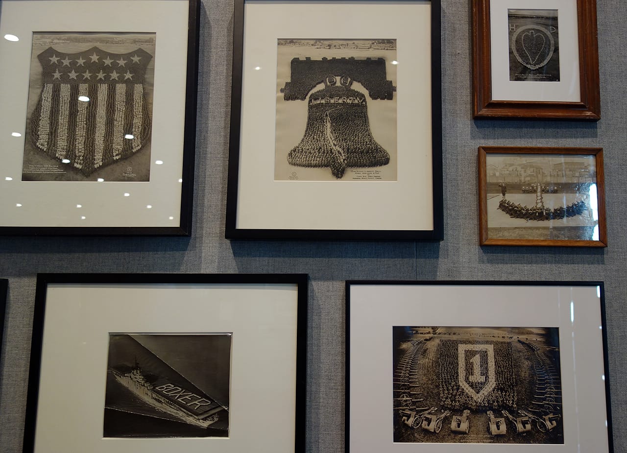 Installation view of 'unt’s Three Ring Circus: American Groups Before 1950' (photo by the author for Hyperallergic)