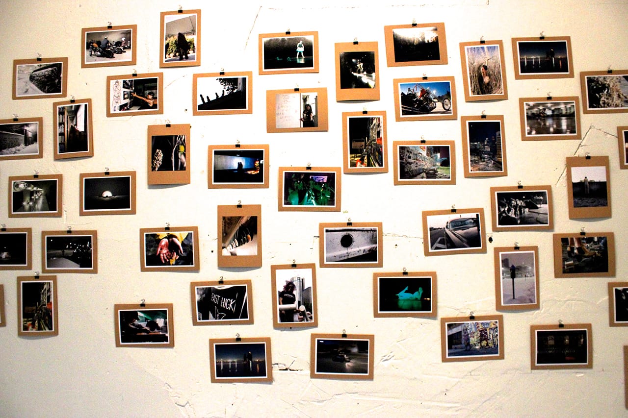 From the group photography show, "Impressions of Detroit," in the adjoining gallery