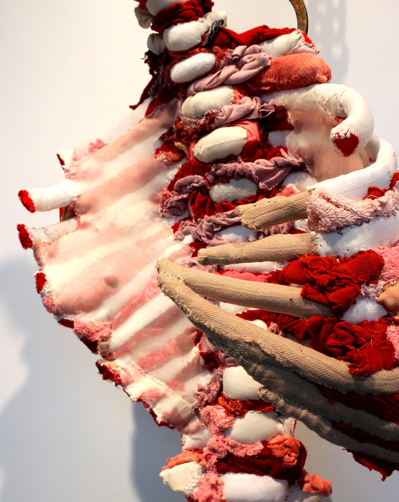 Detail of Tamara Kostianovsky's 'Relic' at the UICA