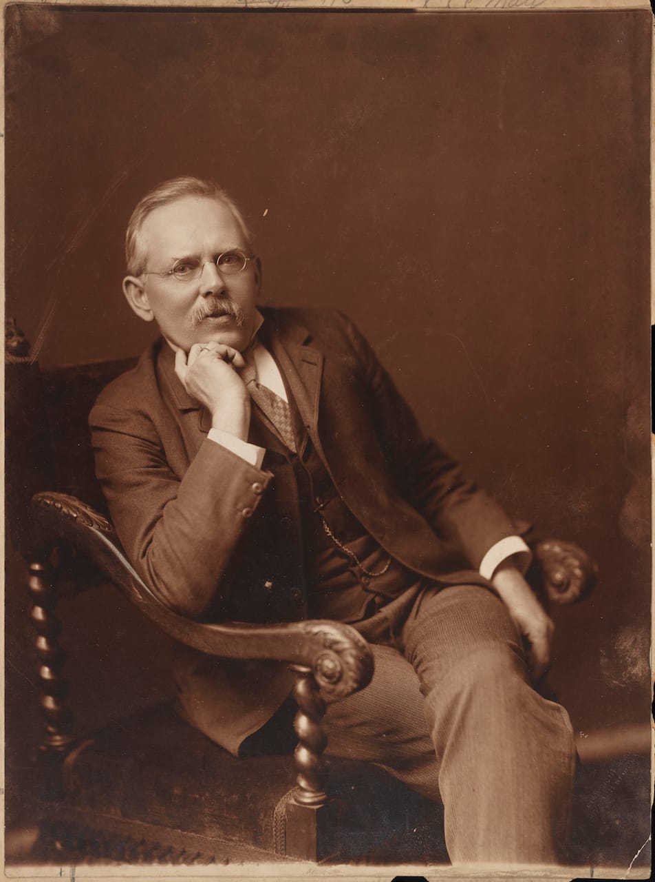 Portrait of Jacob Riis, by the Pach Brothers (1903) (courtesy Museum of the City of New York, Gift of Joseph Werner Reed)