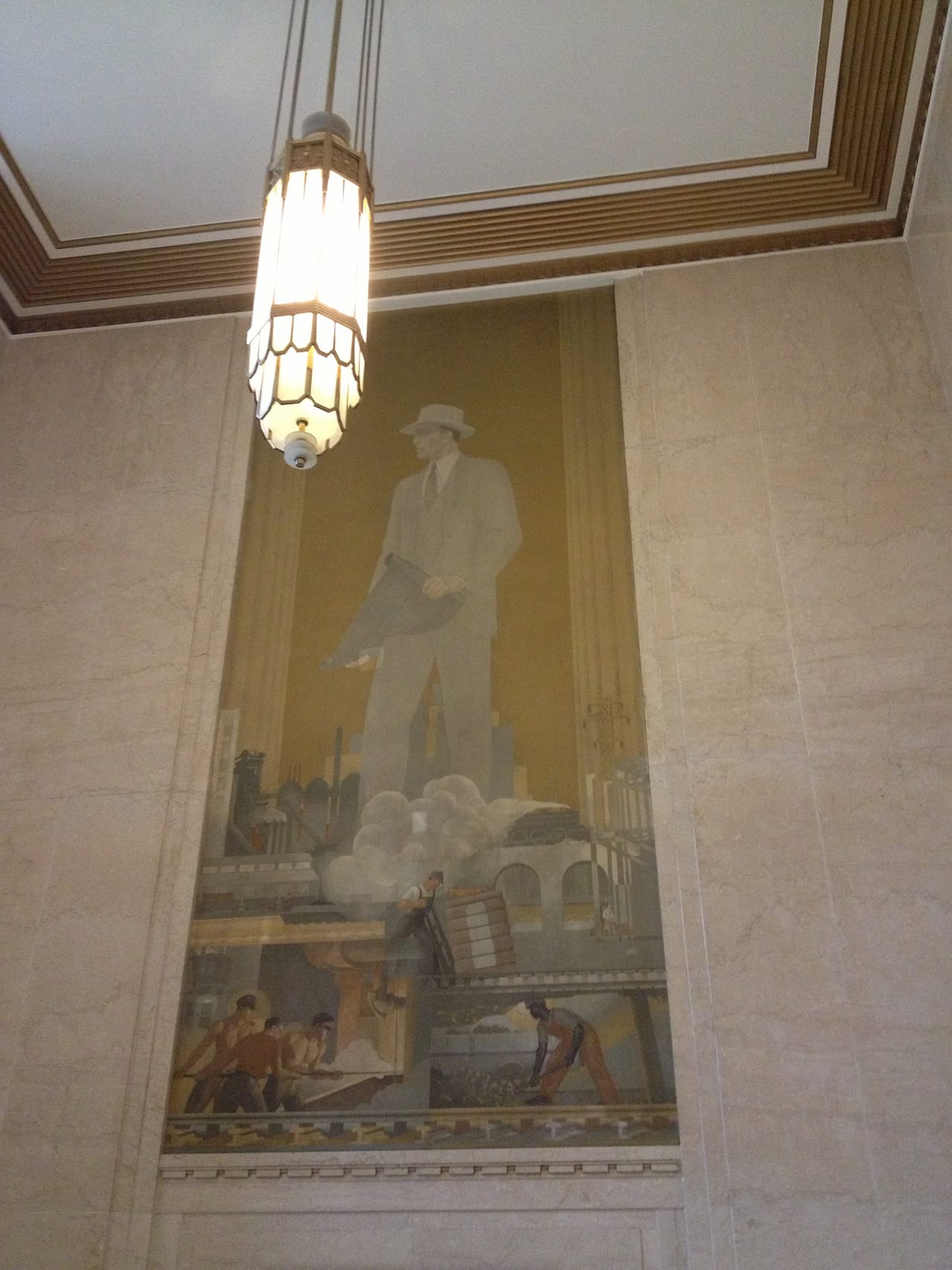 A mural at the courthouse in Jefferson County, Alabama (Image courtesy Ginger Brook)