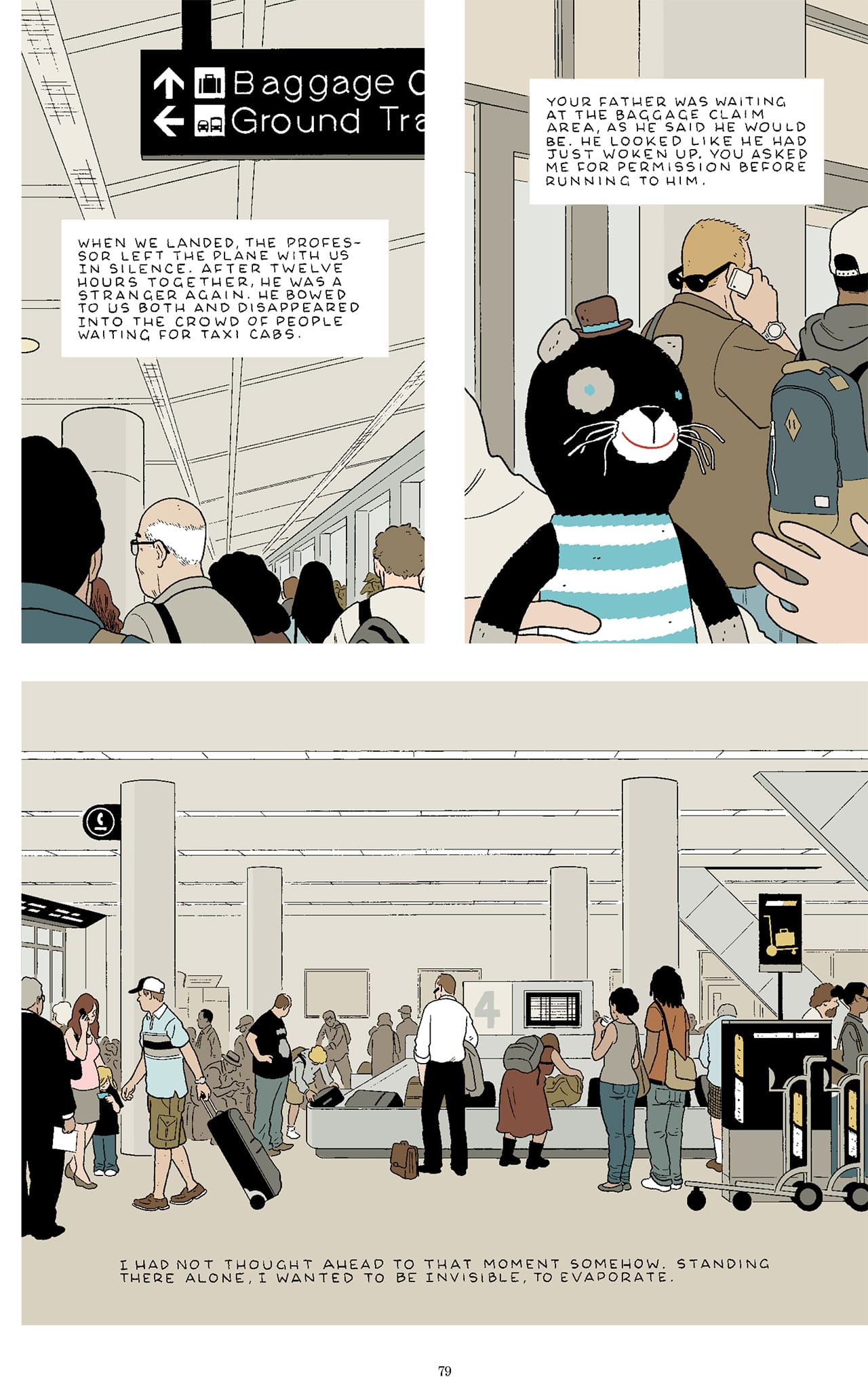 Excerpt from Tomine's 'Killing and Dying' (click to enlarge)