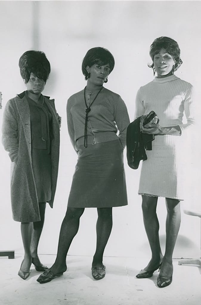 Anonymous photographer, police department, Three standing figures (1966) (courtesy Kinsey Institute, Indiana University)