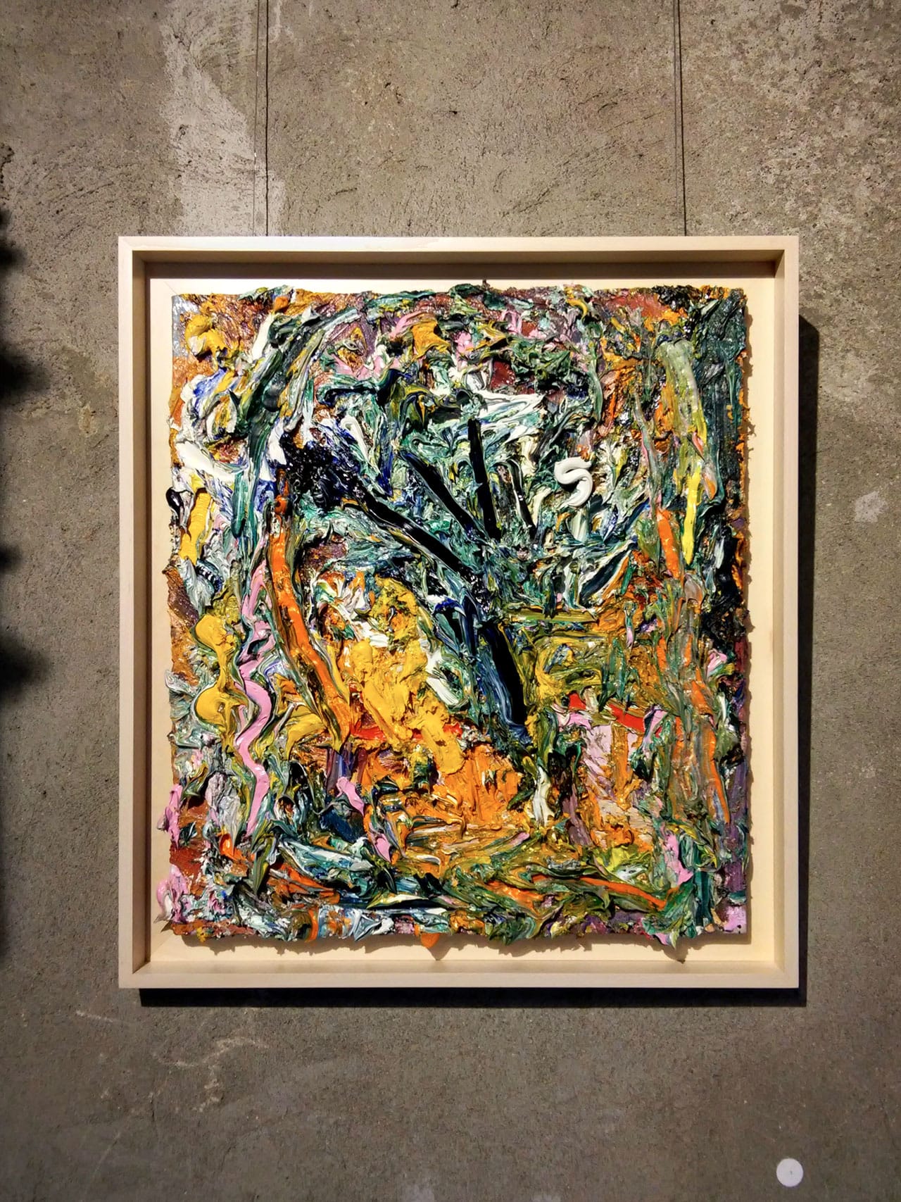 Ying Li, "The Last Tree" (2015), oil on canvas, 20 x 16 in