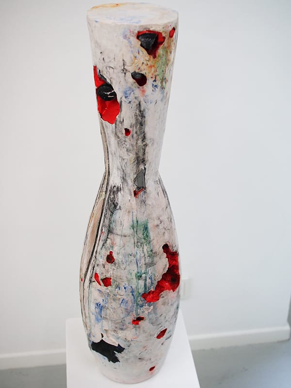 Lindsay Lawson, Benro, diverse items and pigment in plaster and resin, 2015
