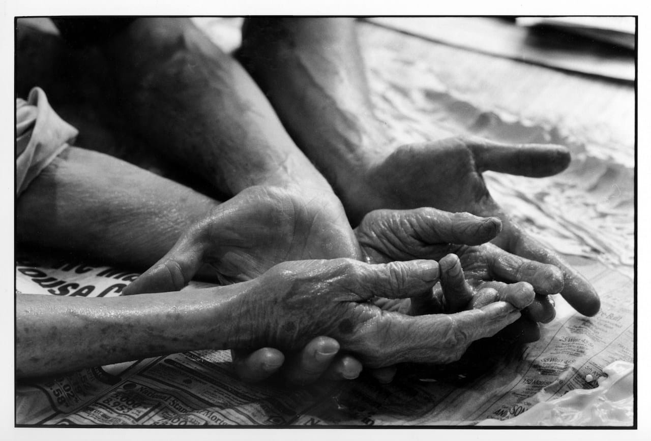 "Les Mains," Louise Bourgeois, Brooklyn, 1995