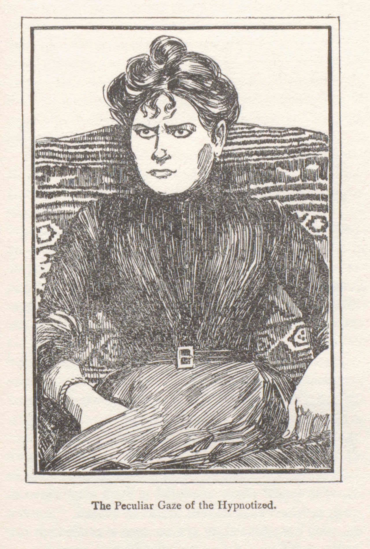 "The Peculiar Gaze of the Hypnozied," 'Practical Hypnotism: Theories and Experiments,' compiled and edited by Comte C. de Saint-Germain (1909)