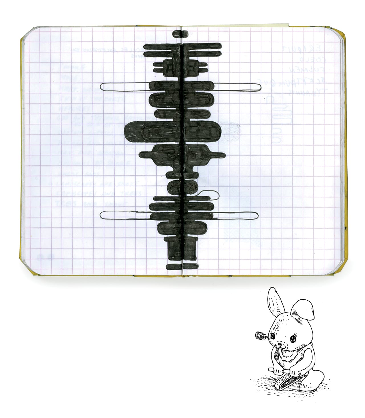A page from Anders Nilsen's 'Poetry is Useless' (click to enlarge)