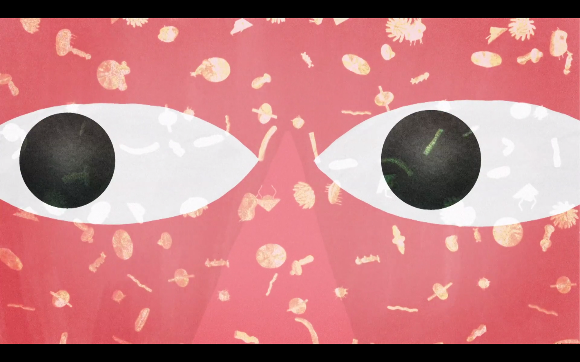 Still from "The Poetry of Perception," animated by Sophie Koko Gate