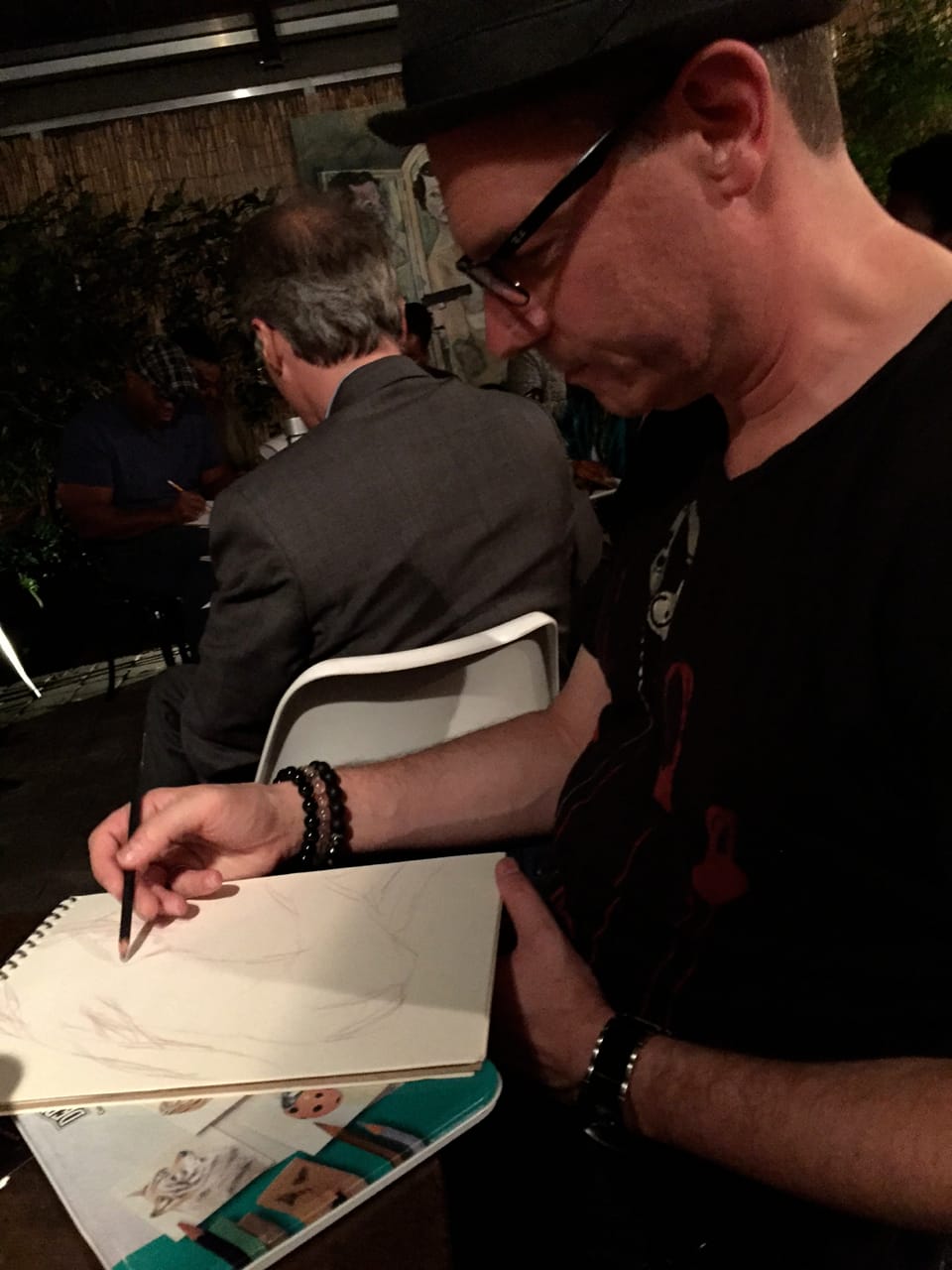 Participant at Sip and Sketch