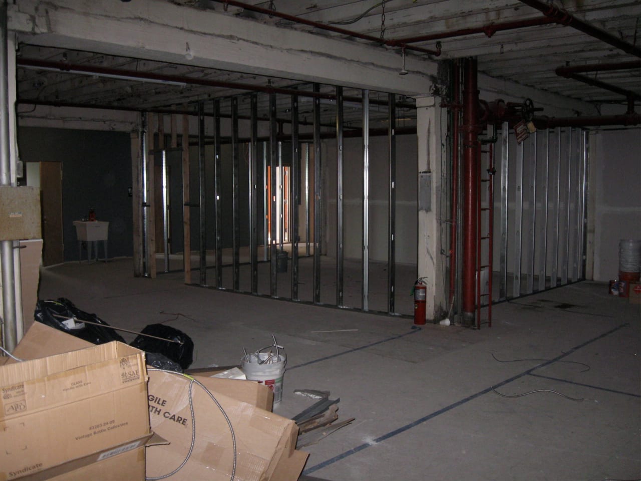 Another studio at this location in the process of being constructed.