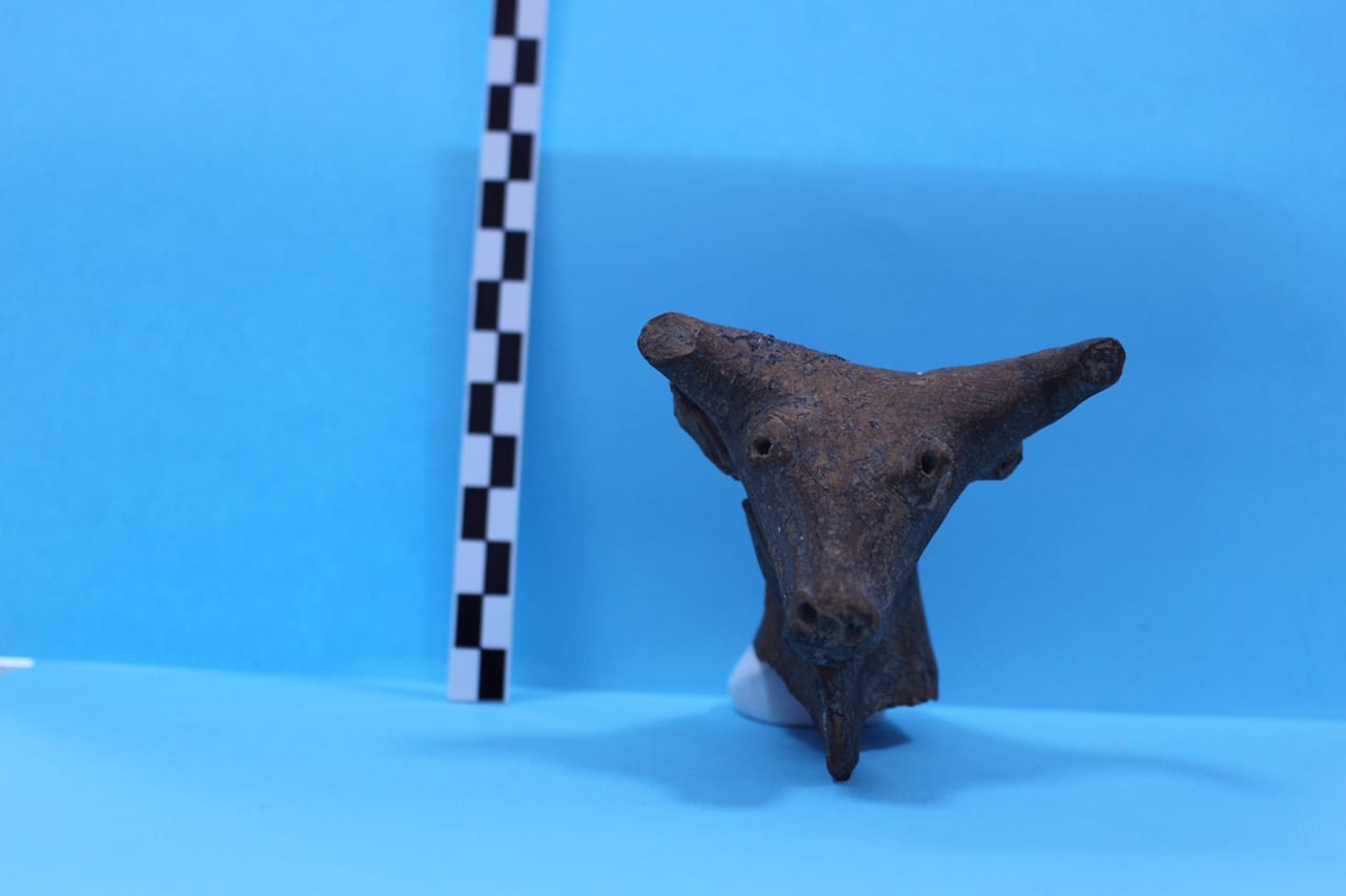 The Bronze Age terra-cotta bull recently returned to the Antalya Museum (all photos courtesy the Turkish Ministry of Culture and Tourism)