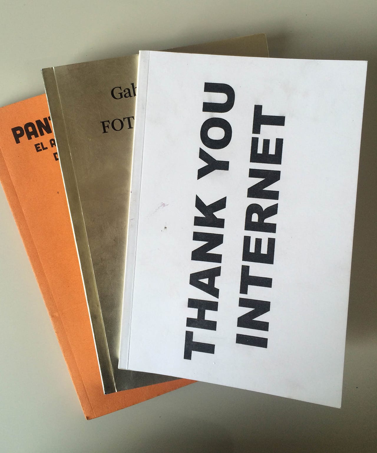 Jaime Martínez, 'THANK YOU INTERNET,' published by Taller de Ediciones Economicas