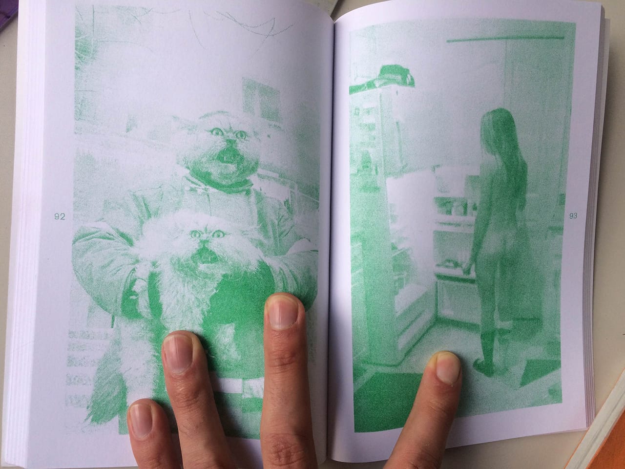 Spread from Jaime Martínez's 'THANK YOU INTERNET' (click to enlarge)