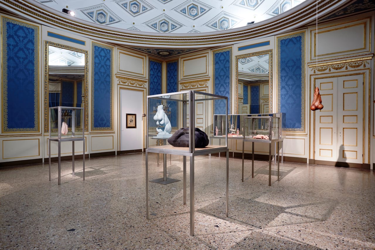 Works by Louise Bourgeois in 'The Great Mother' (photo by Marco De Scalzi, courtesy Fondazione Nicola Trussardi, Milano)
