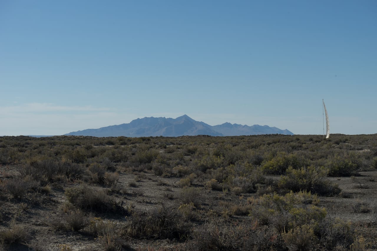 Zaqistan, with a view of Thomas Robinson's "Vessel" (2015)