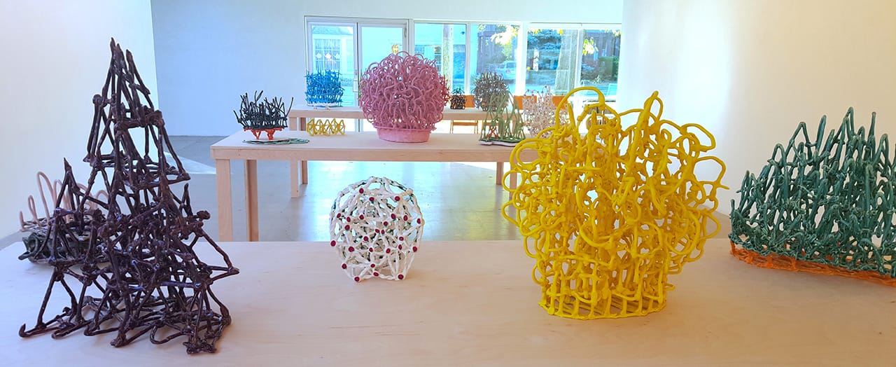 Installation view, the ceramic room