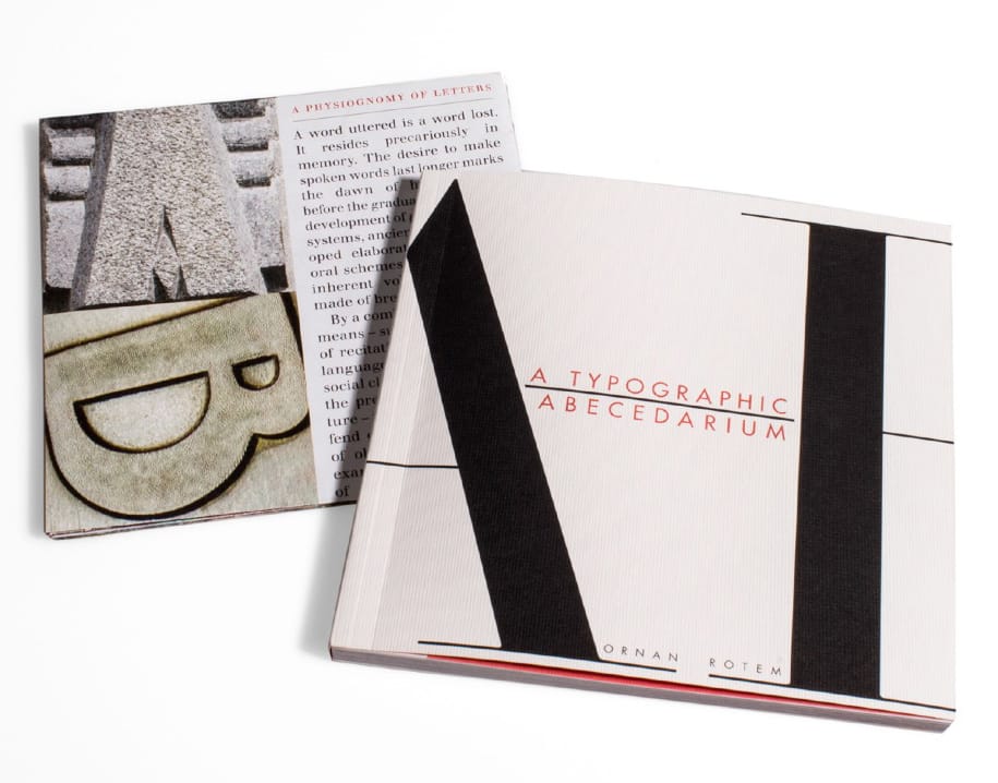 'Abecedarium' (Sylph Editions, © Ornan Rotem)