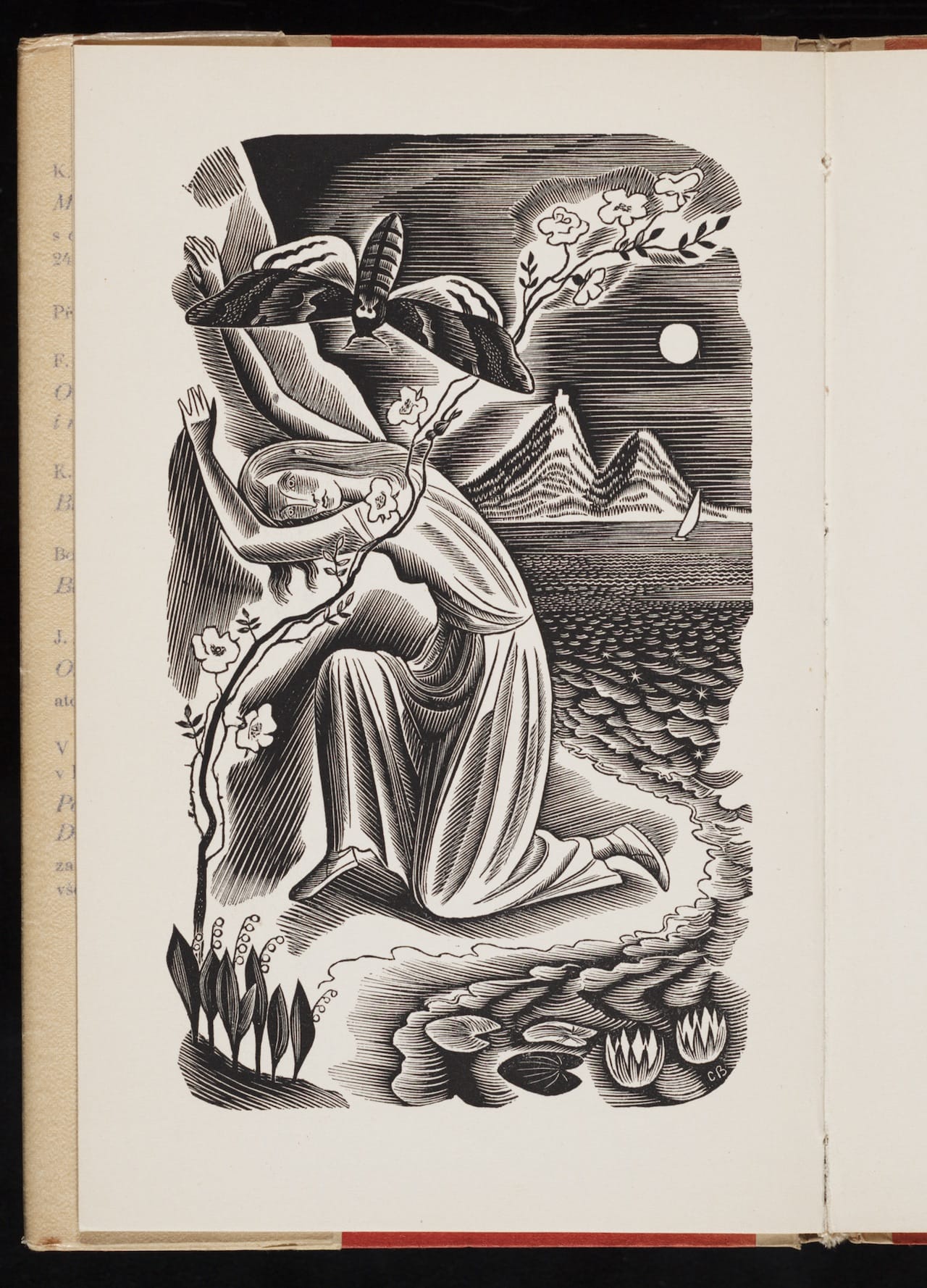 Cyril Bouda, illustration for "Máj, báseň" (1940) by Karel Hynek Mácha