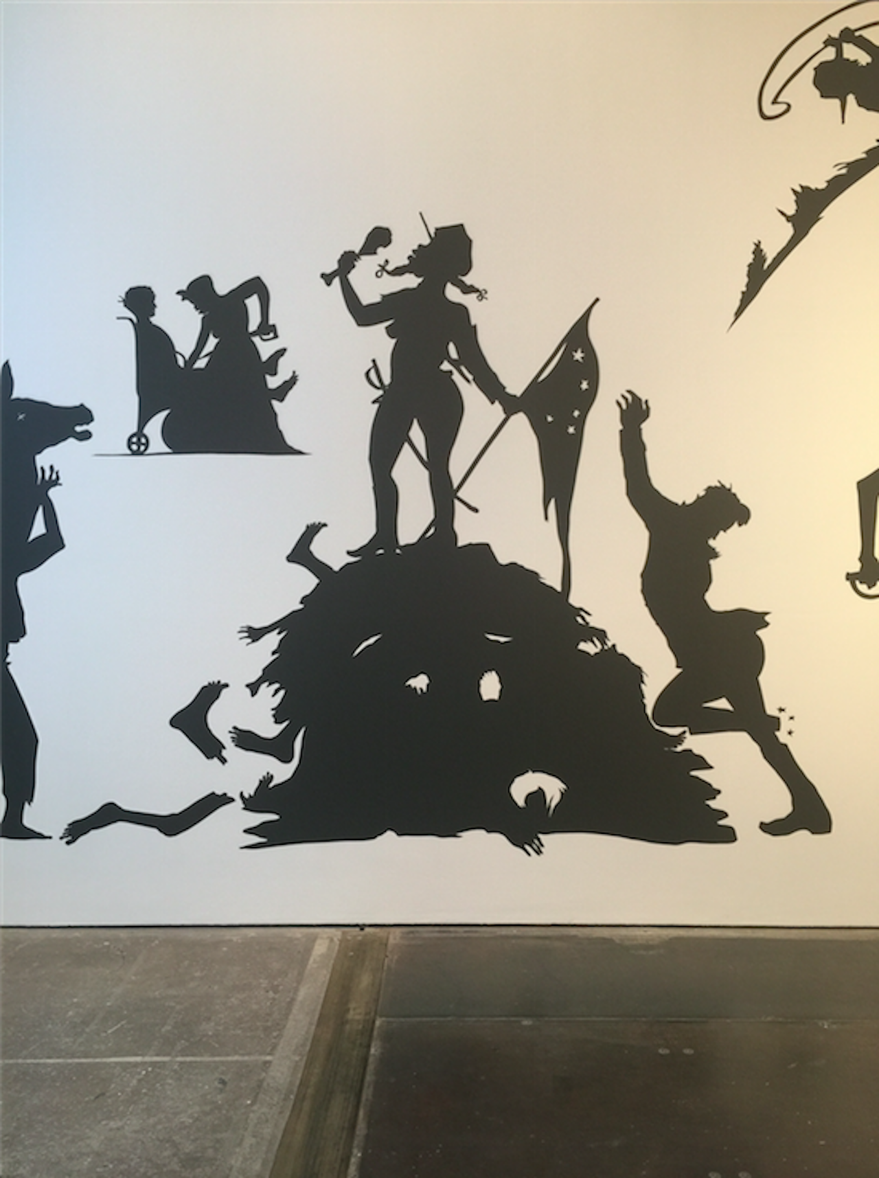 Detail of "The Jubilant Martyrs of Obsolescence and Ruin" (2015) (click to enlarge)