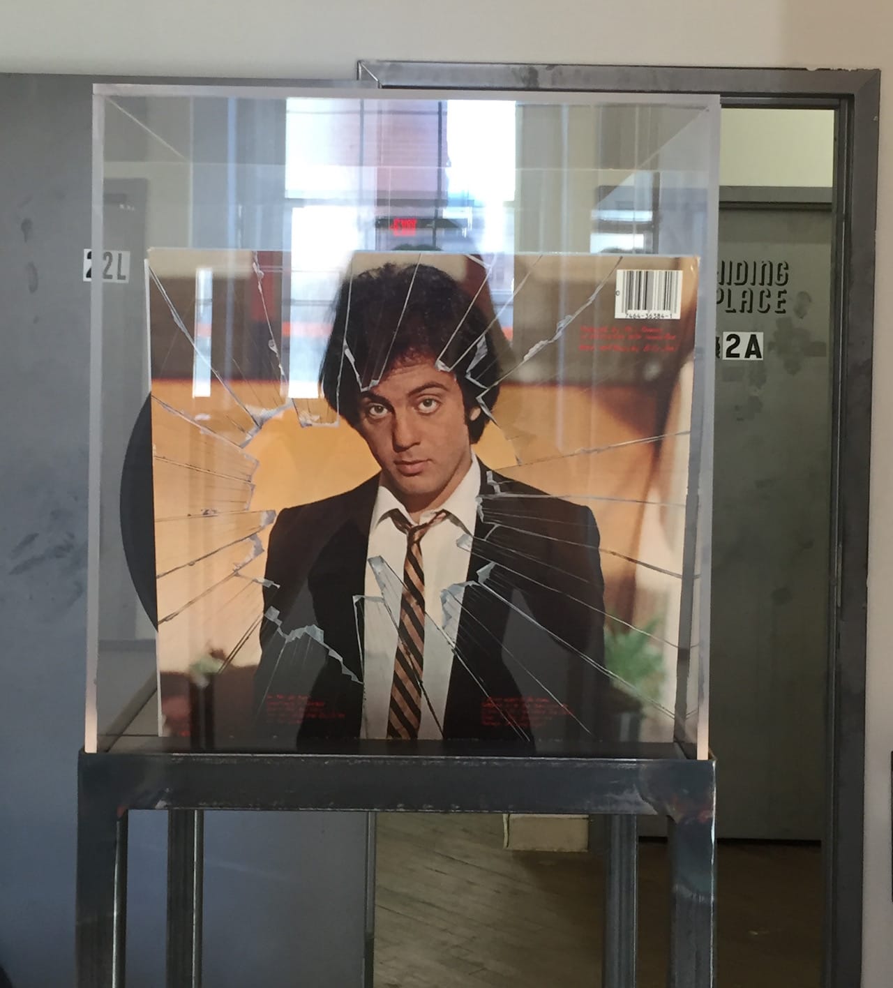 Installation view of “Rock and Roll” (2015) by Joshua Reiman at Napoleon Gallery (all photos by the author for Hyperallergic)