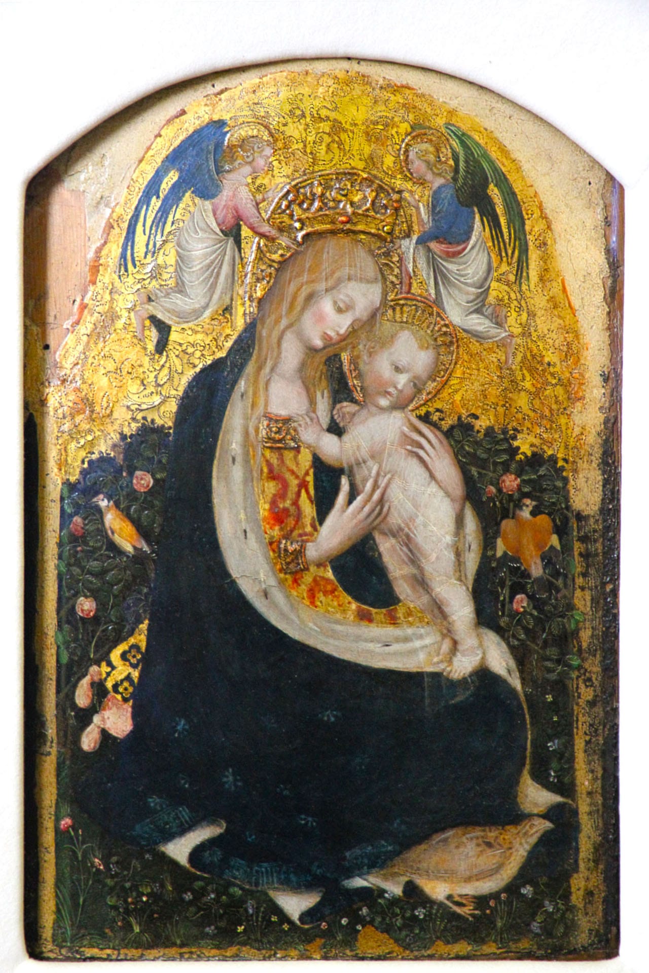 Pisanello, "Madonna of the Quail" (ca. 1420) (via Wikimedia Commons)