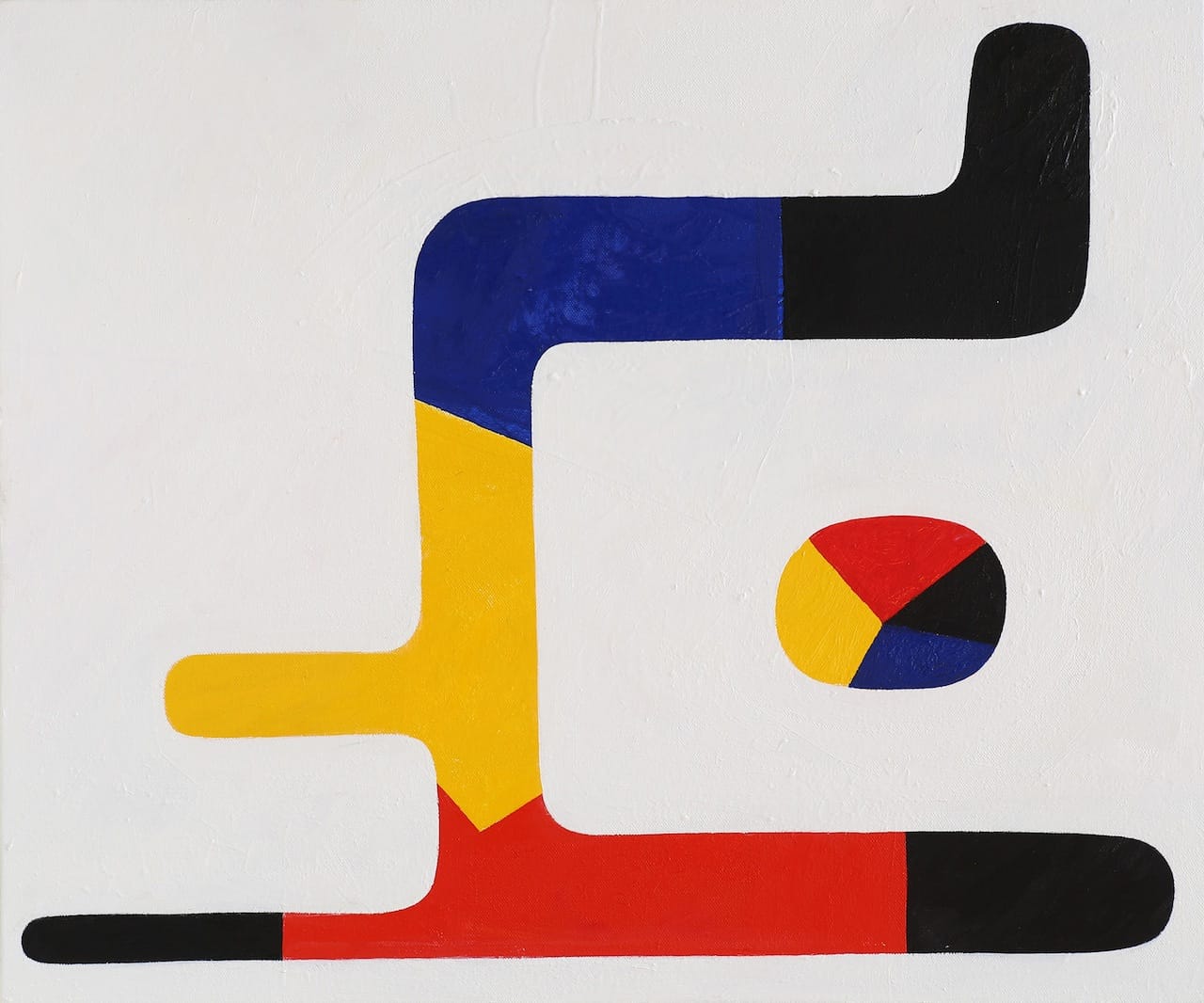 Andrew Masulo, "6052" (2014–15), oil on canvas, 20 x 24 in